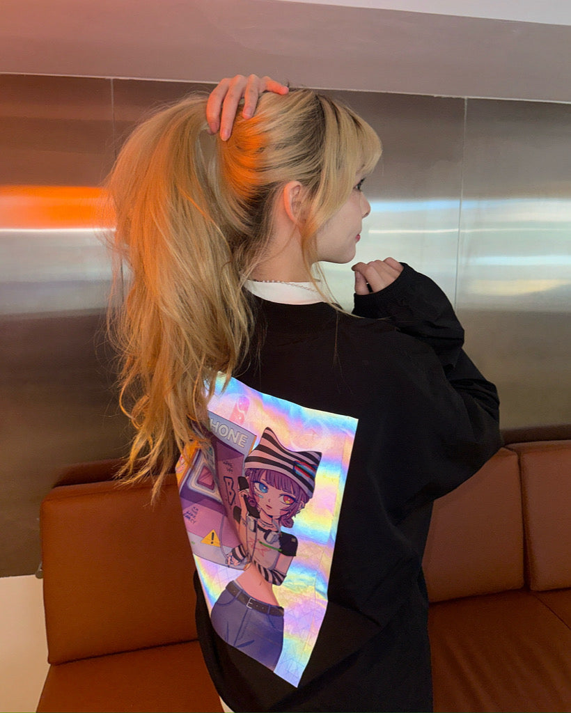 Tsubasa City Girl Phone Pullover (Miu) *3M Reflector