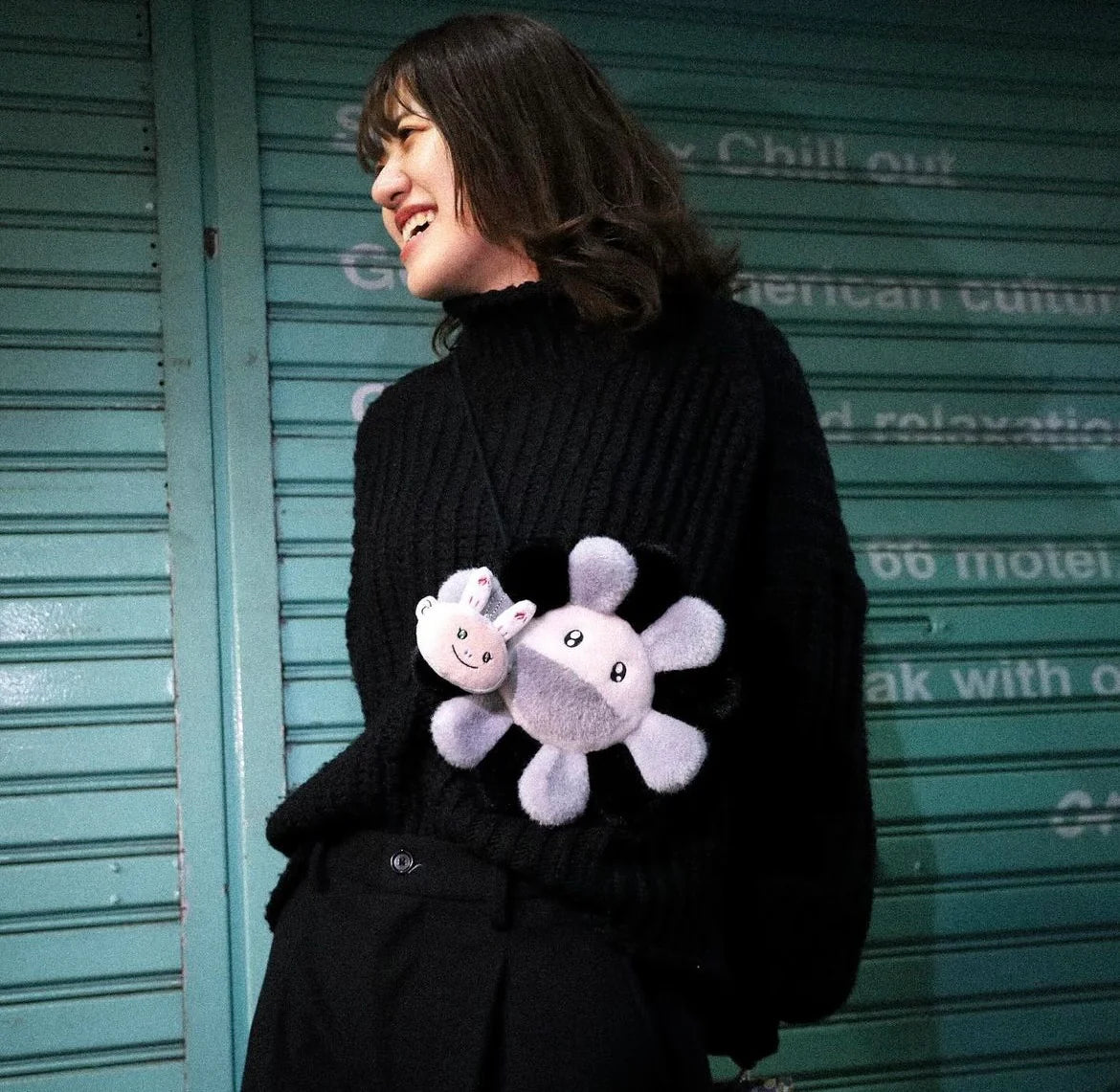 Takashi Murakami Flower Pochette