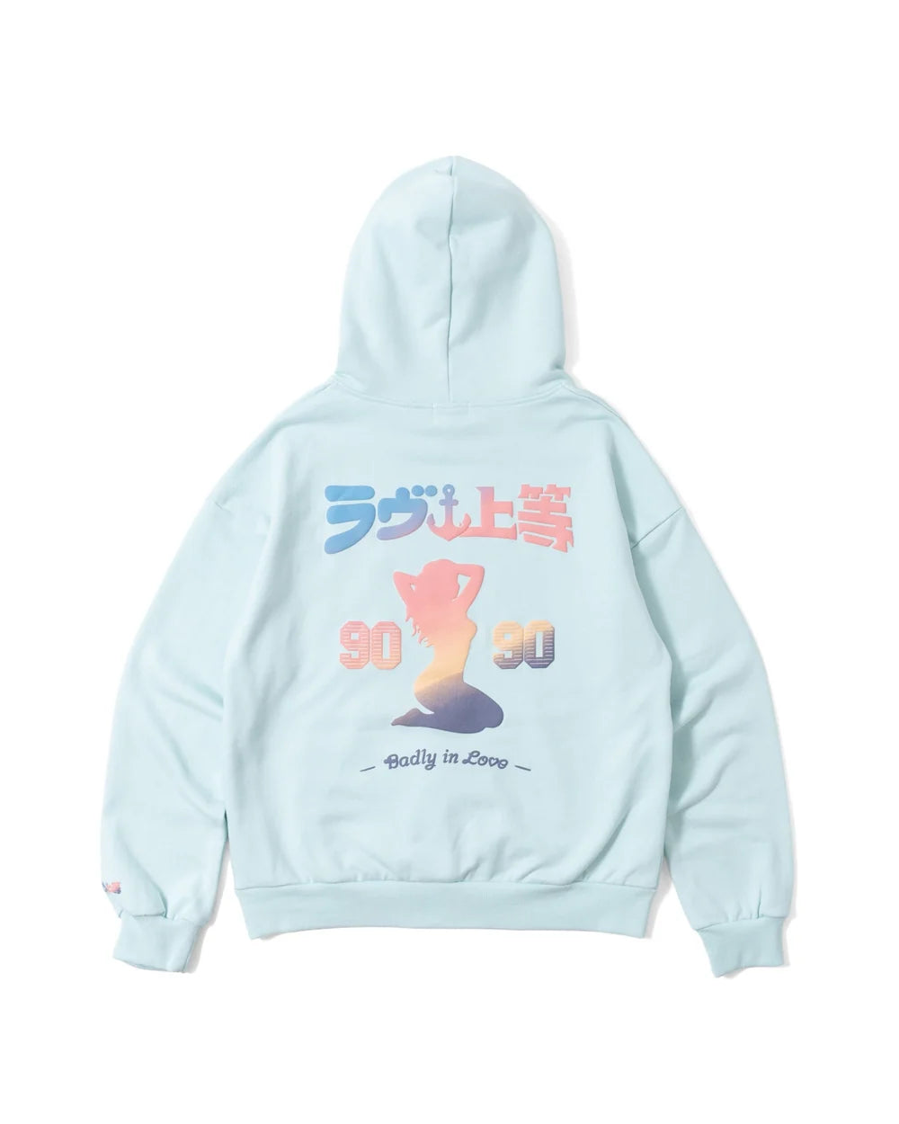 9090×ラヴ上等 Twilight Sexy Logo Hoodie