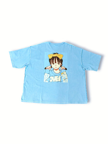 Over Print Pigment Pop Art Tee Ver:11 *Gekirock Limited