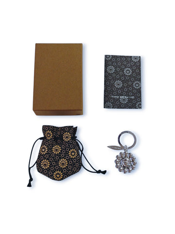 Takashi Murakami 925 Silver OHANA Keychain