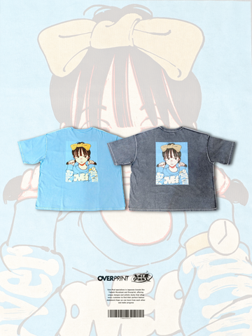 Over Print Pigment Pop Art Tee Ver:11 *Gekirock Limited