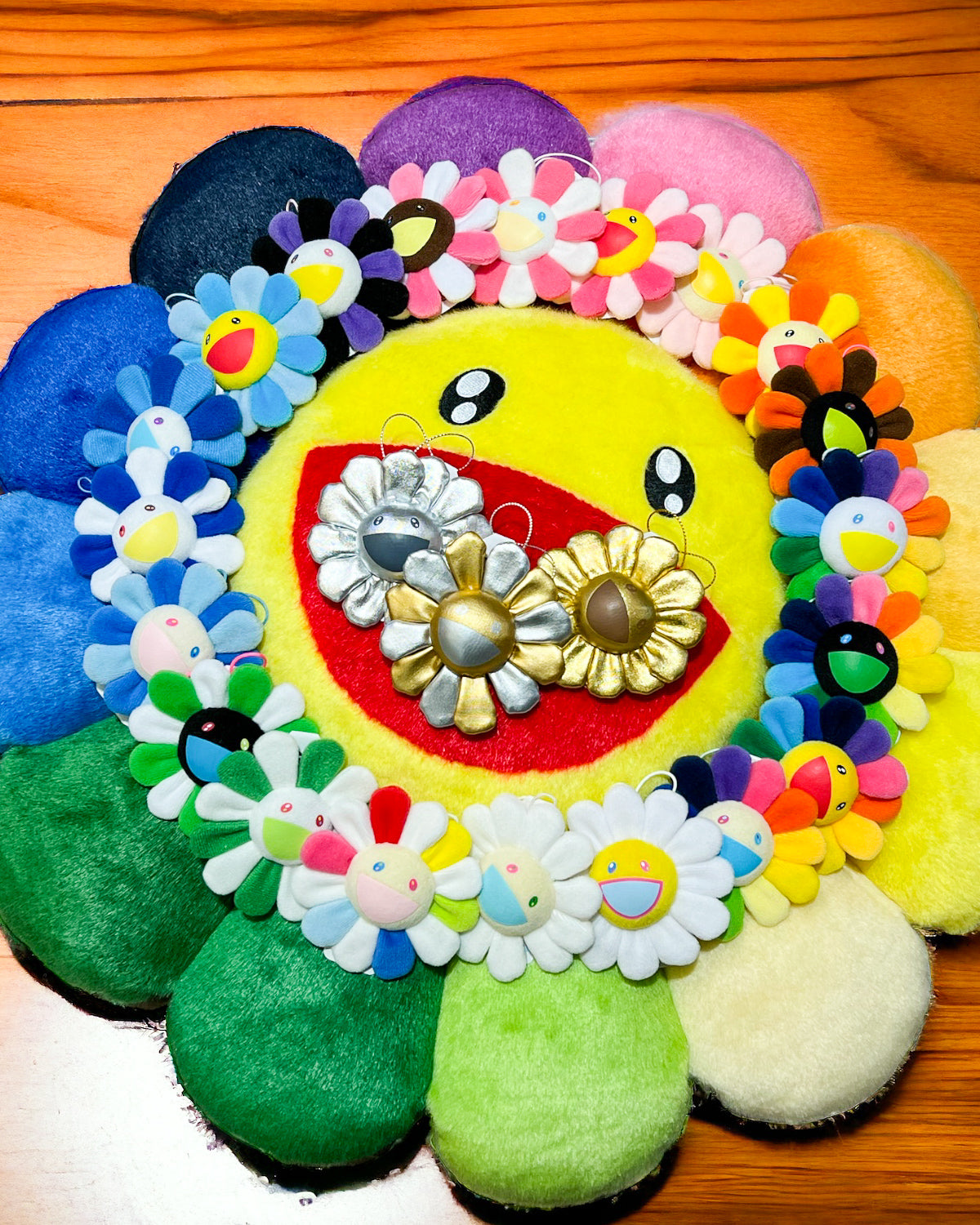 村上隆 Takashi Murakami 8cm Flower Pin