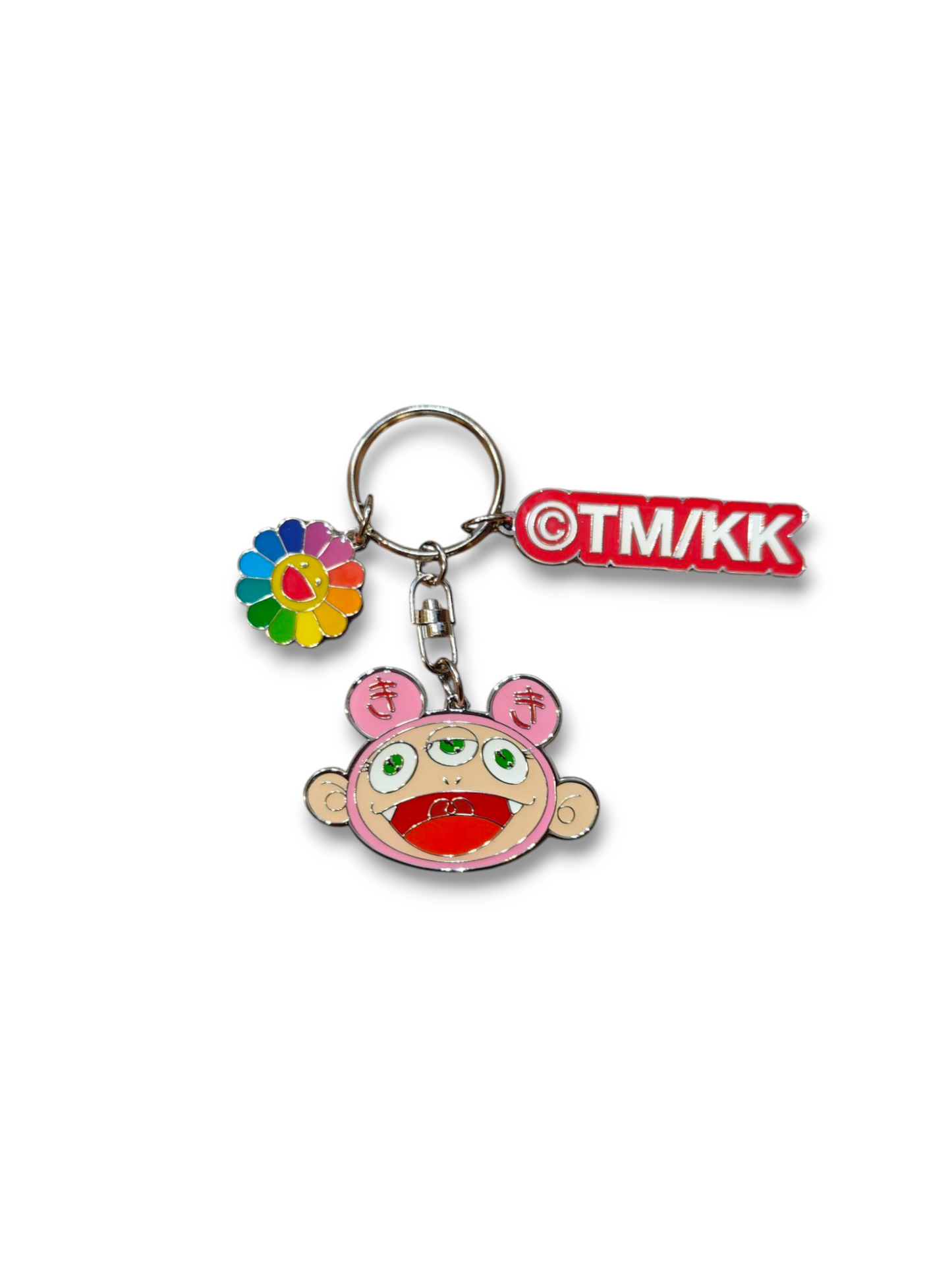村上隆 Takashi Murakami Metal Keychain (Kaikai / Kiki)