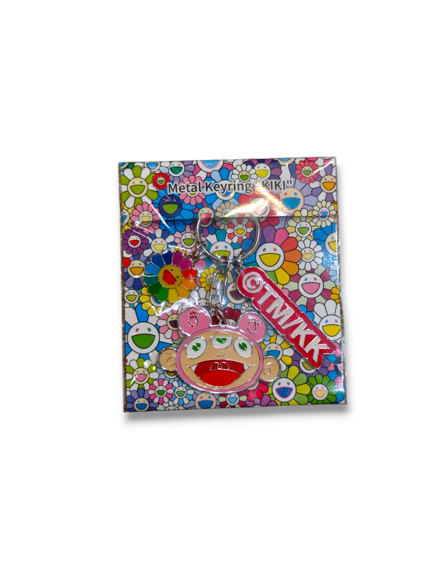 村上隆 Takashi Murakami Metal Keychain (Kaikai / Kiki)