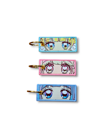 Prism Embroidery Keychain