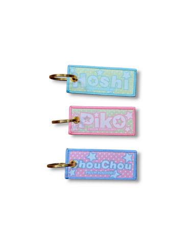 Prism Embroidery Keychain