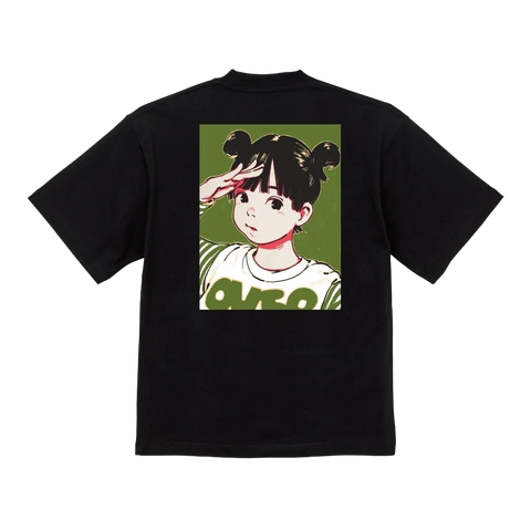 Over print Pop Art Tee Ver:19 (Black)