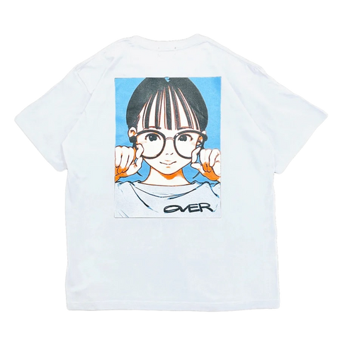 Over print Pop Art Tee Ver:16 (White)