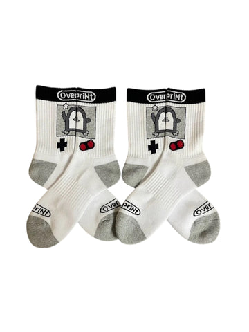 Over Print Naenano Socks *Tokyo Pop Up Limited