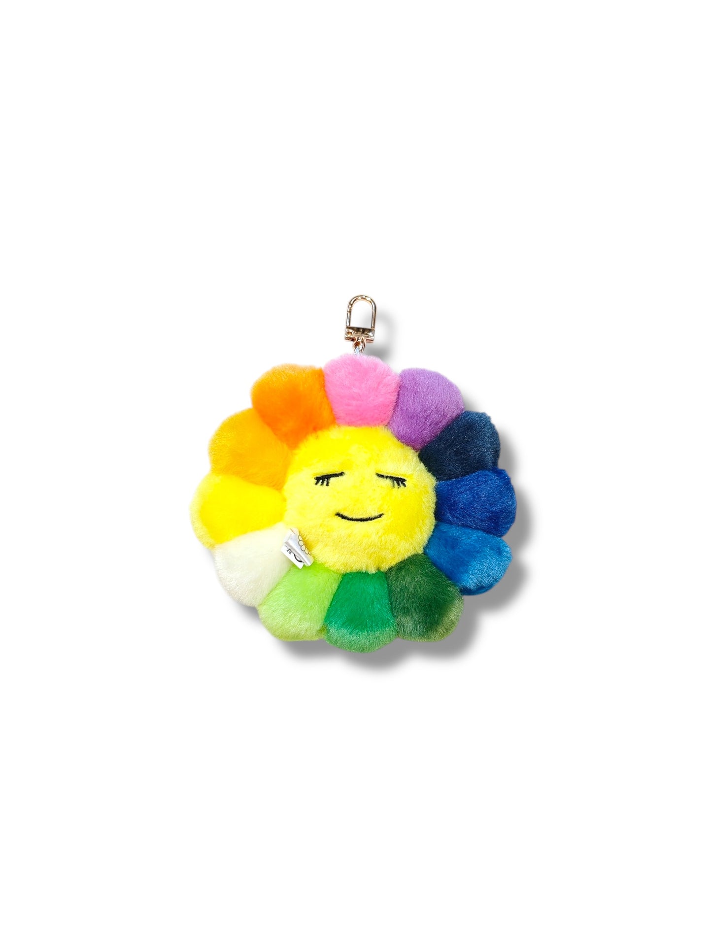 村上隆 Takashi Murakami Mascot Plush Keychain (Rainbow 12cm)