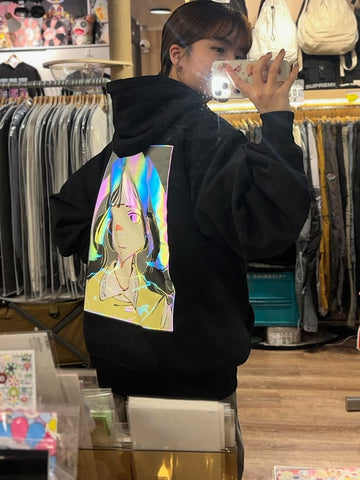 Over print Pop Art Hoodie Ver:18 *Aurora Reflector