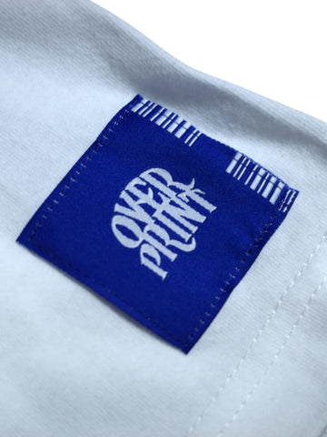 Over Print Pop Art Tee Ver:3 (Blue x Grey) *Coming KOBE Popup Limited
