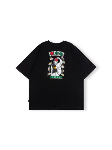 【預訂】新香冰廳 x RCG Logo 03 T-Shirt (TS006-Black) 「HONG KONG LIMITED」