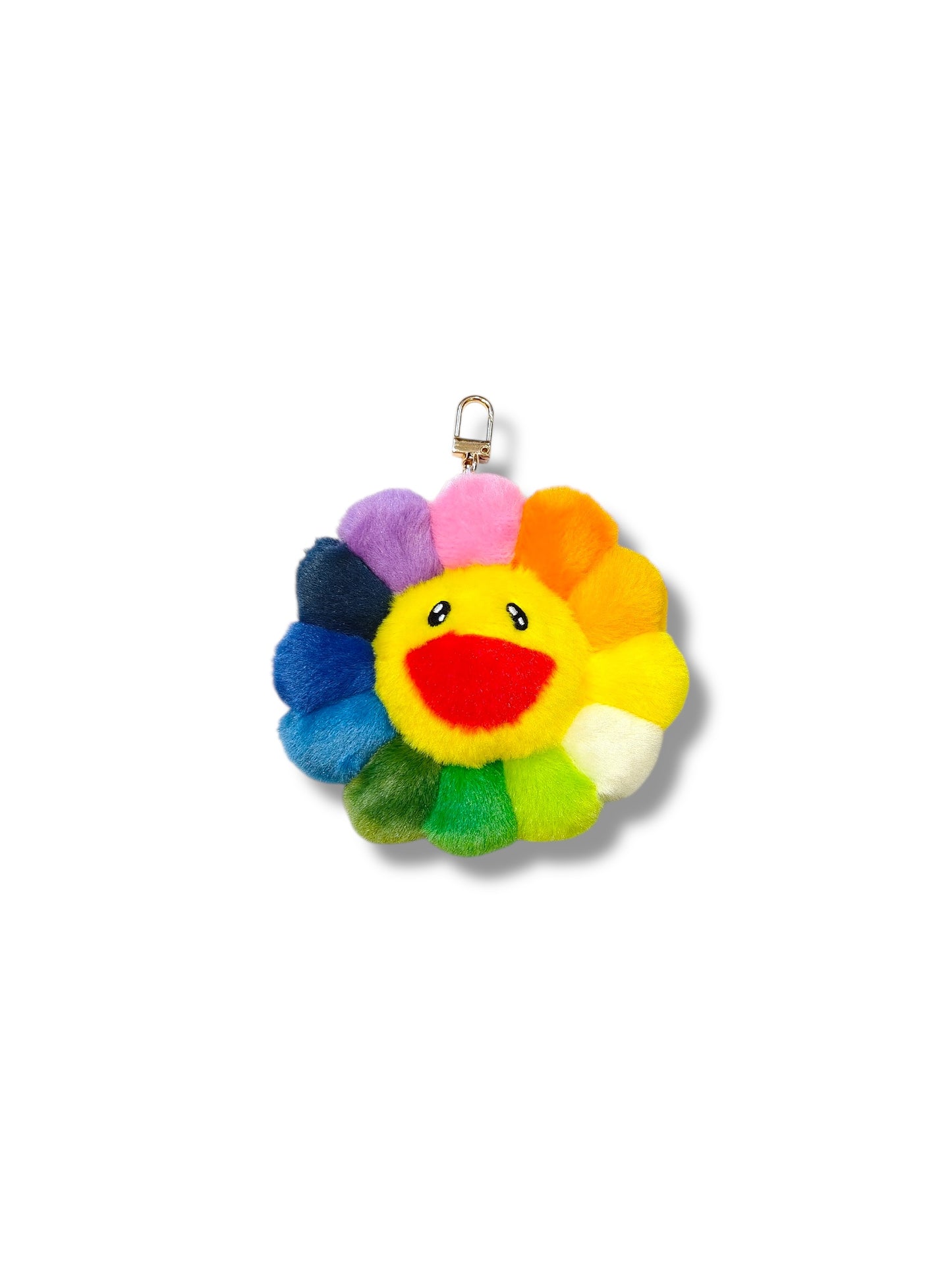 村上隆 Takashi Murakami Mascot Plush Keychain (Rainbow 12cm)