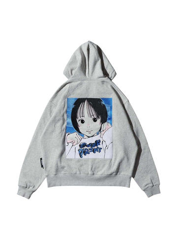 Over Print Pop Art Zip Hoodie Ver:21 (EMB Ver.)