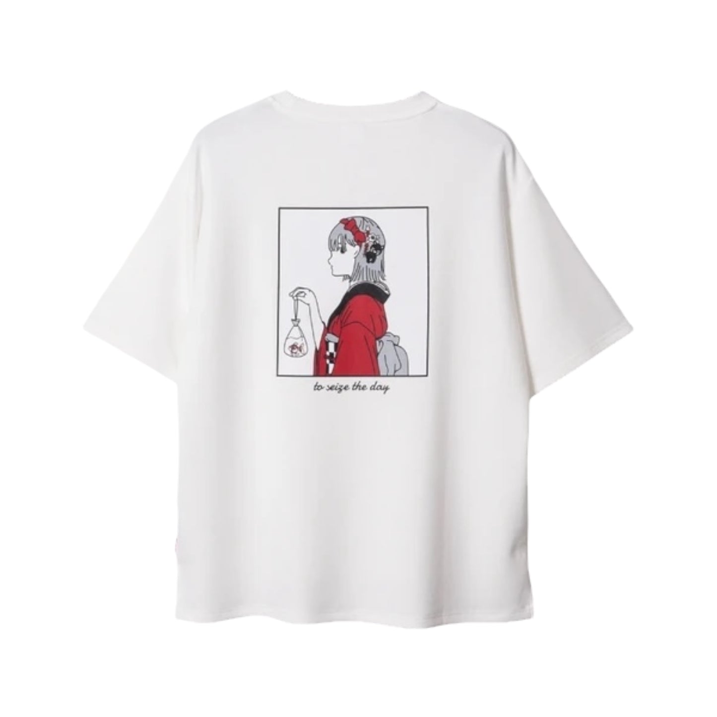 RED CAP GIRL Goldfish Cool Touch T-Shirt