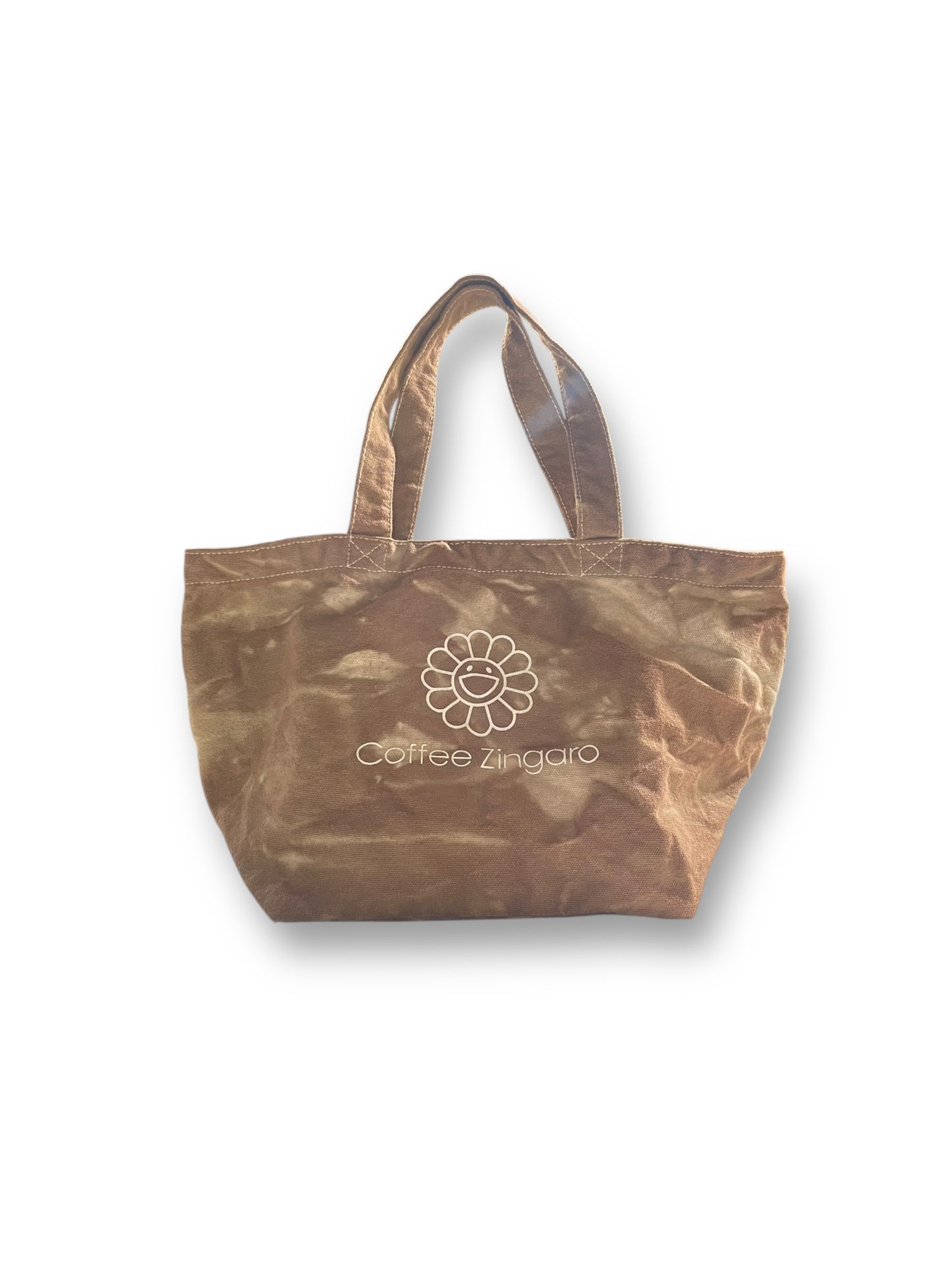 Takashi Murakami Cafe Zingaro Coffee Dyed Tote Bag