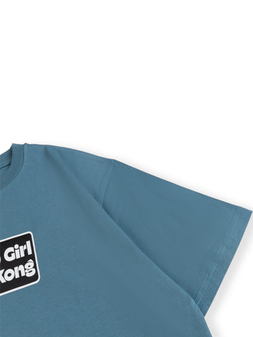 【預訂】新香冰廳 x RCG Logo 02 T-Shirt (TS005-Blue) 「HONG KONG LIMITED」