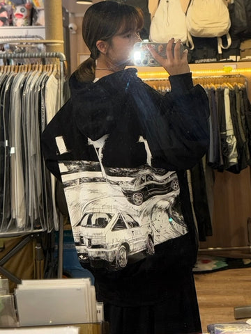 A'gem x INITIAL D Hoodie (藤原拓海 vs 中里毅)