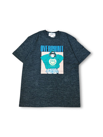 Over Print Hoodie Tee