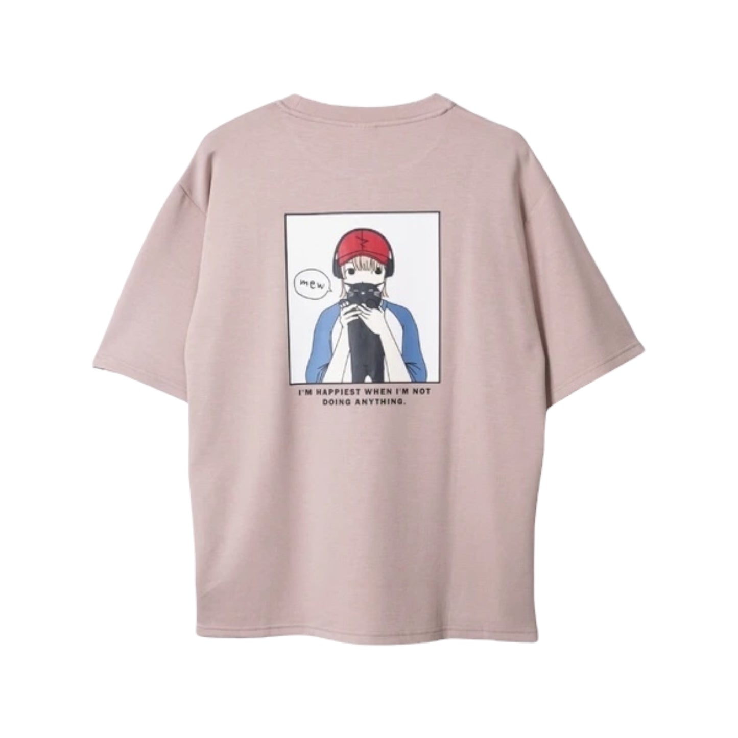 RED CAP GIRL Cat With Girl Cool Touch Tee