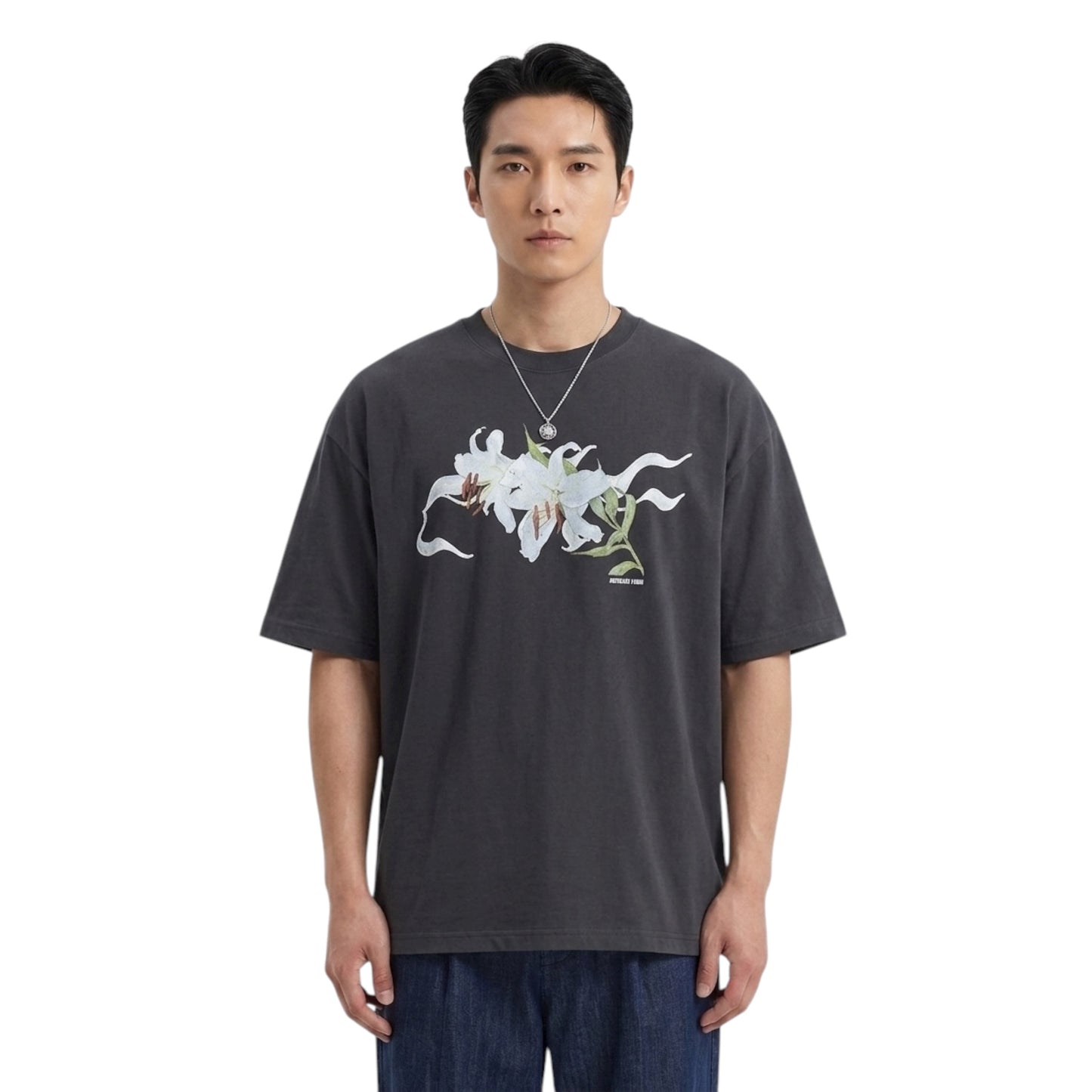 Abstract Fudge Casablanca Tee (Dark Grey)