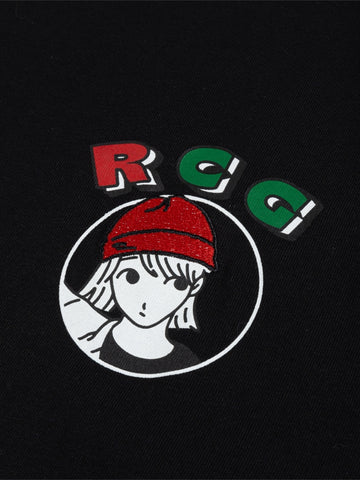 【預訂】新香冰廳 x RCG Logo 03 T-Shirt (TS006-Black) 「HONG KONG LIMITED」