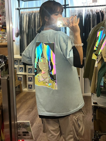 Over print Pop Art Tee Ver:18 *Aurora Reflector (改) JQ Name