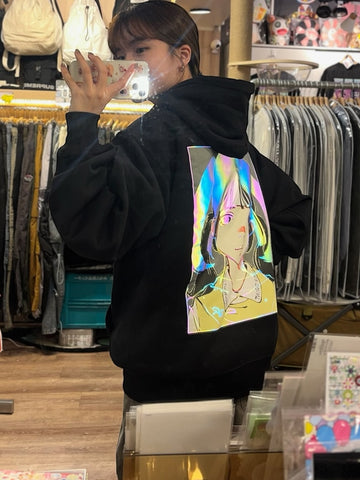 Over print Pop Art Hoodie Ver:18 *Aurora Reflector (改) JQ Name