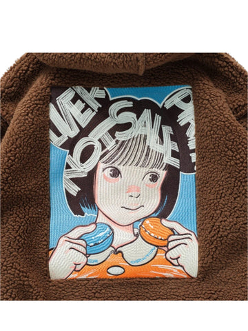 Over Print POP ART Bonding Boa Hoodie Ver:22