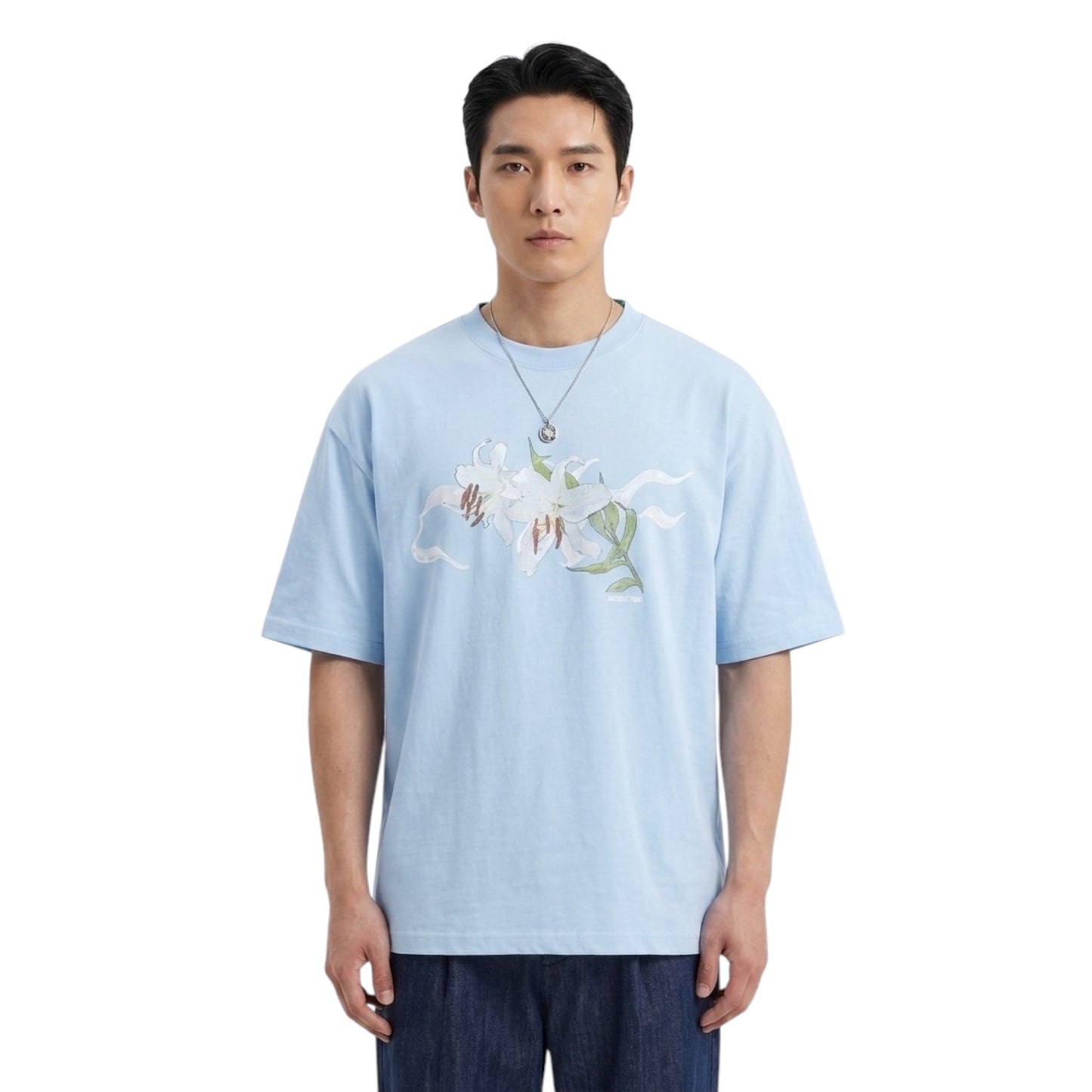 Abstract Fudge Casablanca Tee (Light Blue)