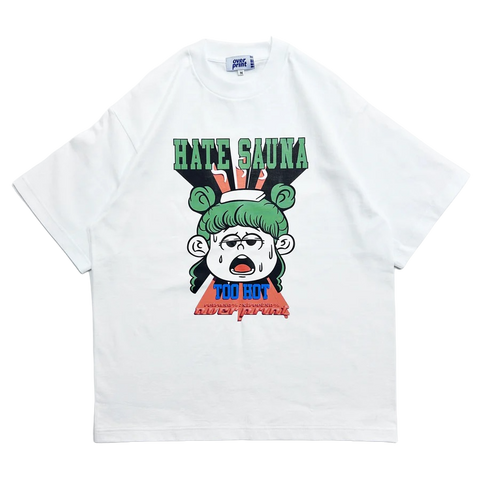 Over print Hate Sauna Tee