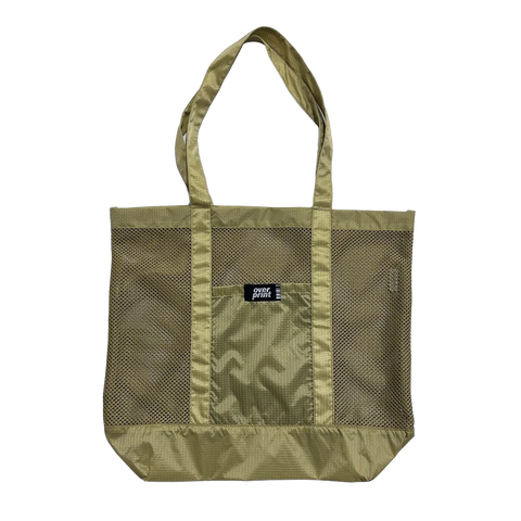 Over print Nylon Tote Bag