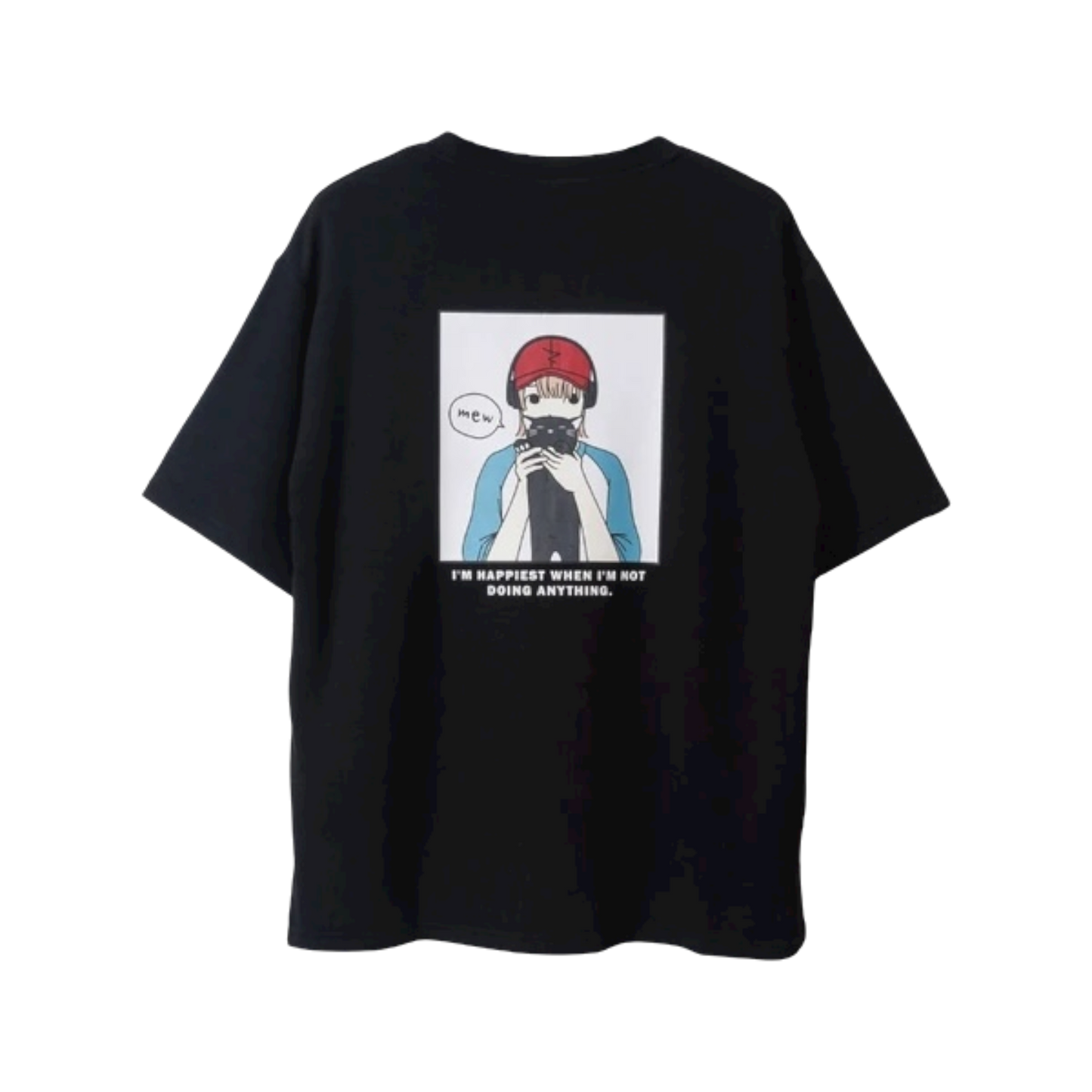 RED CAP GIRL Cat With Girl Cool Touch Tee