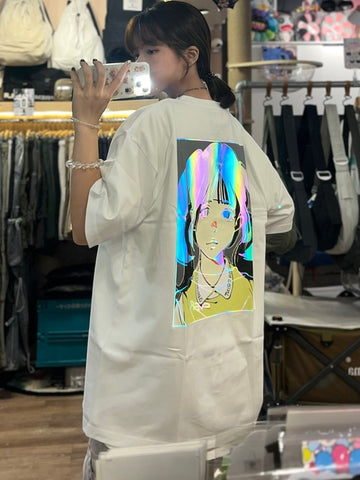 Over print Pop Art Tee Ver:18 *Aurora Reflector (改) JQ Name