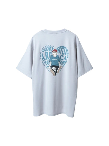 Red Cap Girl To Seize The Day Cool Touch Tee