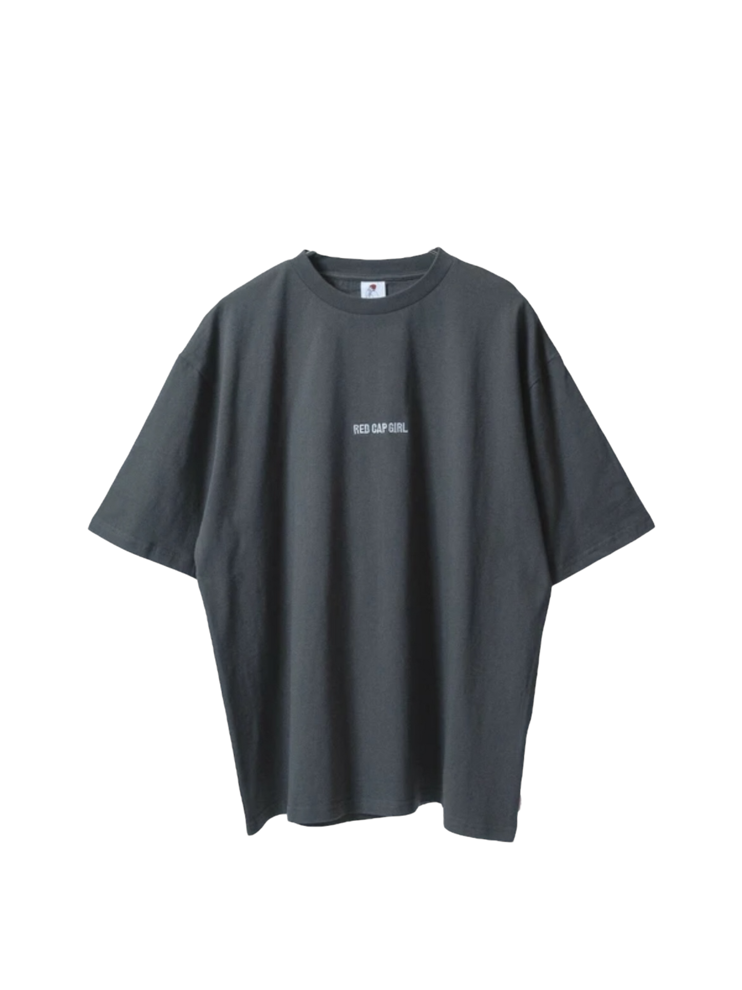 Red Cap Girl Earphone Girl Tee