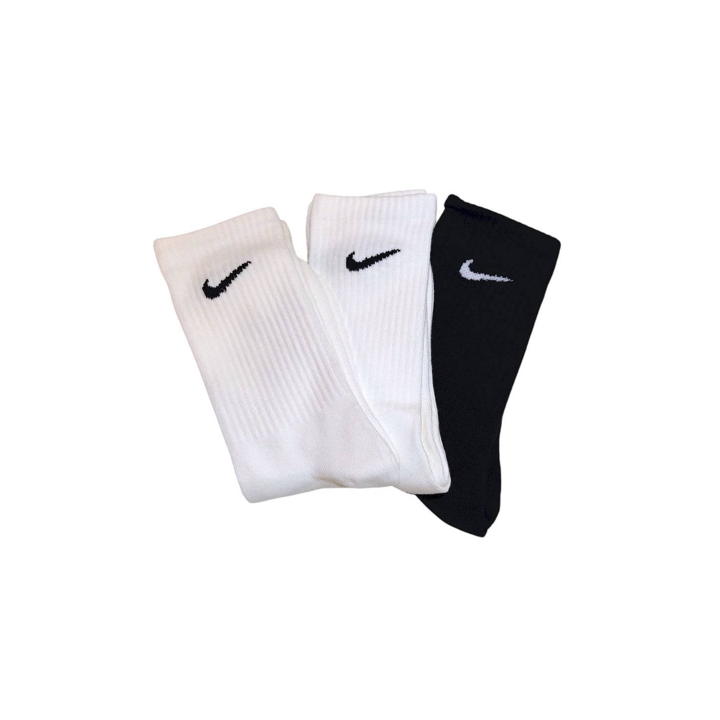 Nike Socks Set (彩色$80/3對) / (白色黑剔 $60/3對) / (黑色白剔 $70/3對)
