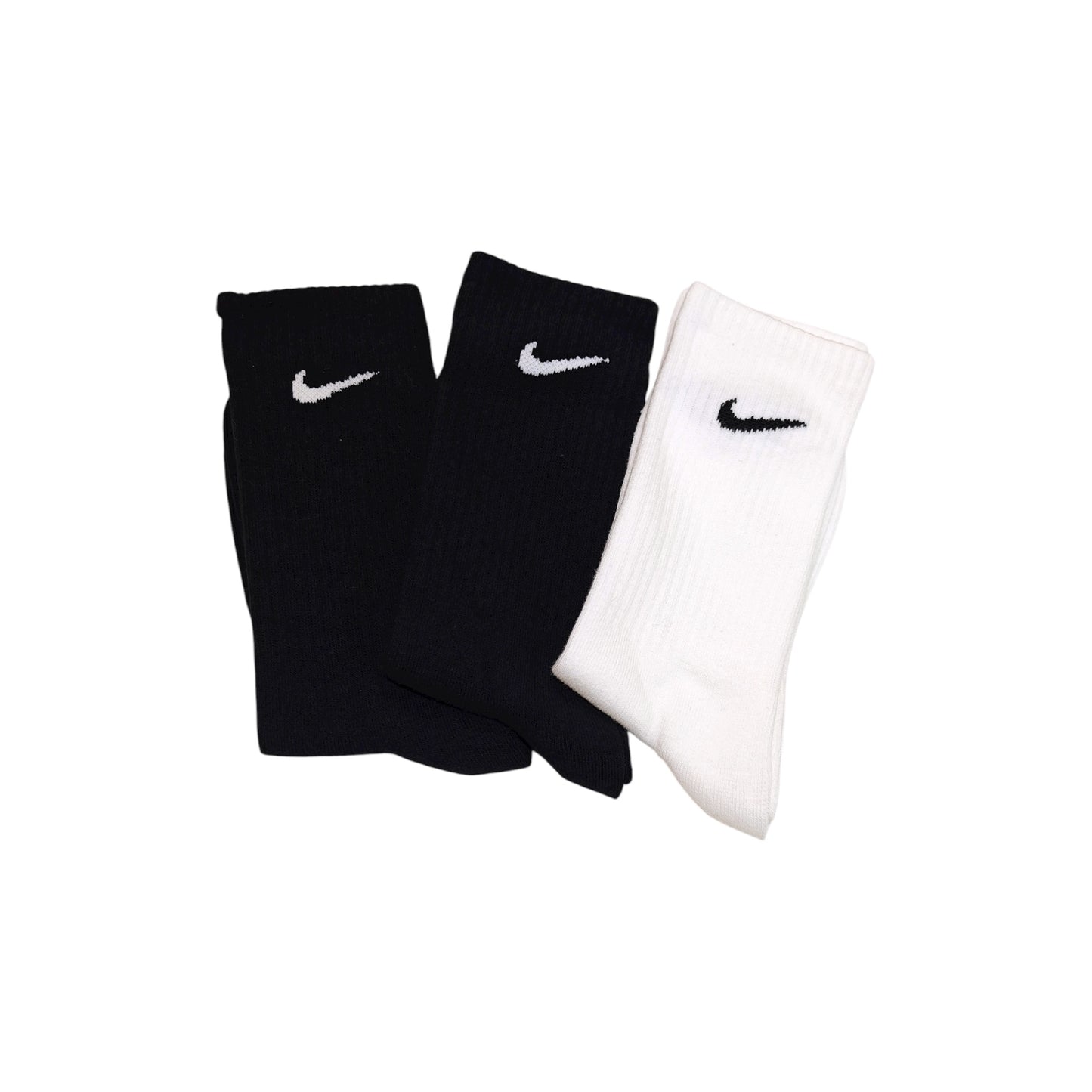 Nike Socks Set (彩色$80/3對) / (白色黑剔 $60/3對) / (黑色白剔 $70/3對)