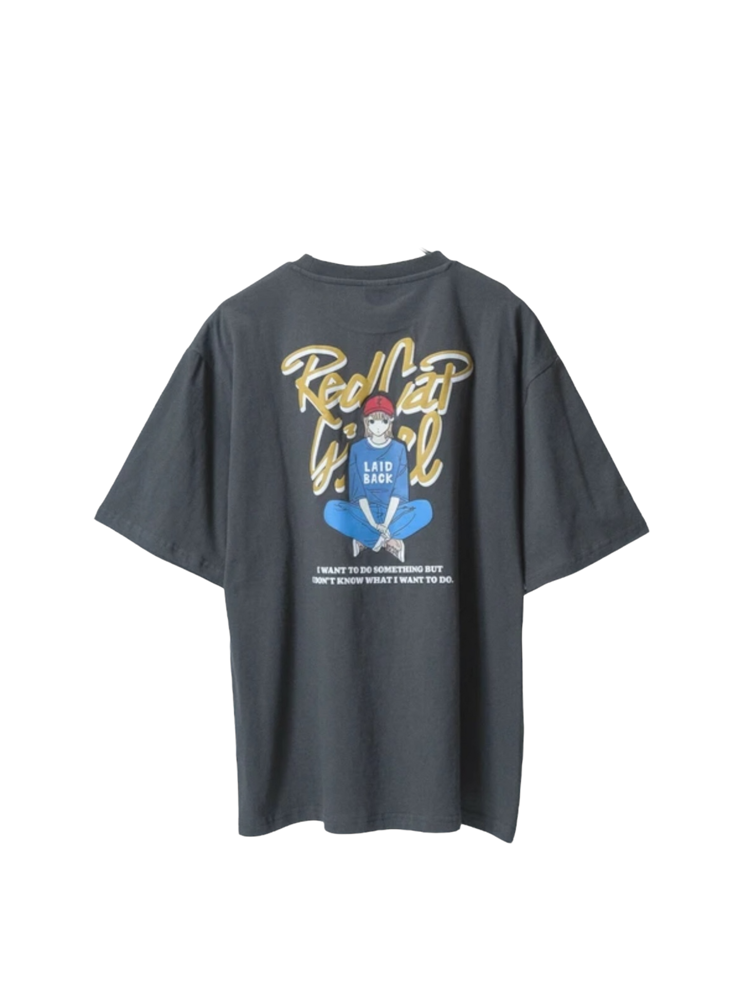 Red Cap Girl RCG Back Printed Tee