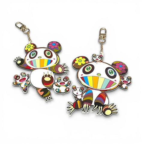 Takashi Murakami Panda Rubber Keyring