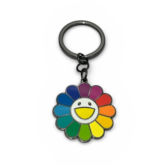 村上隆 Takashi Murakami SAFFM Flower Metal Keychain