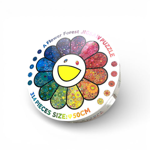 TAKASHI MURAKAMI A FLOWER FORSET JIGSAW PUZZLE