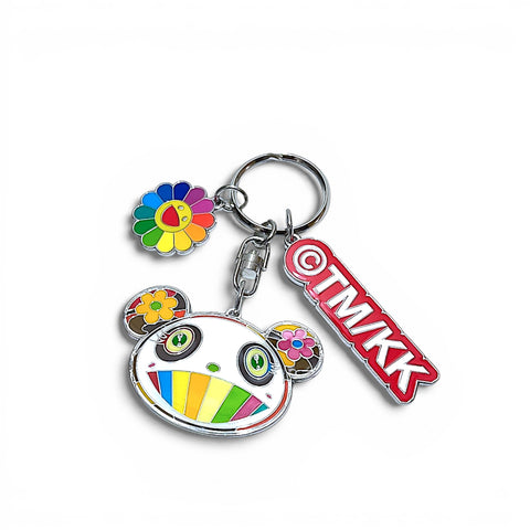 Takashi Murakami Panda Metal Keyring