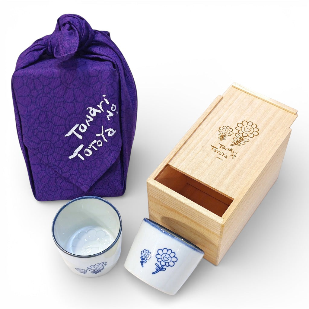 Takashi Murakami Flower Soba Choko Cup Set
