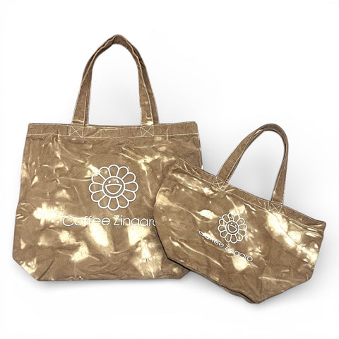 Takashi Murakami Cafe Zingaro Coffee Dyed Tote Bag