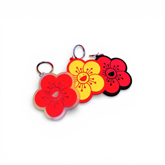村上隆 Takashi Murakami Ume Rubber Keyring KIJYAKU TEI Ver.