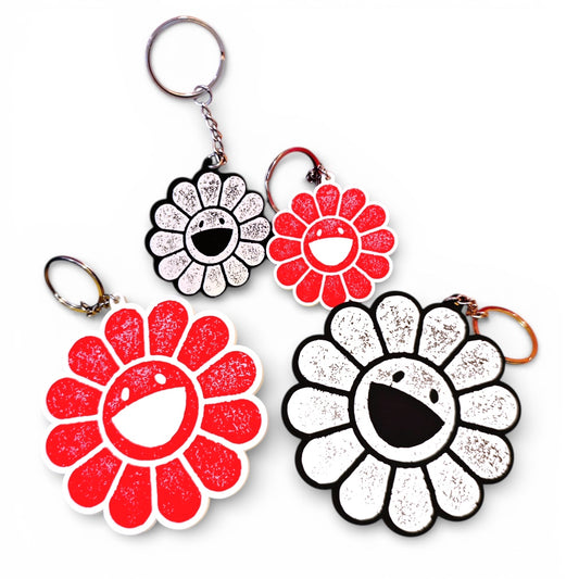 村上隆 Takashi Murakami Radio Rubber Keyring