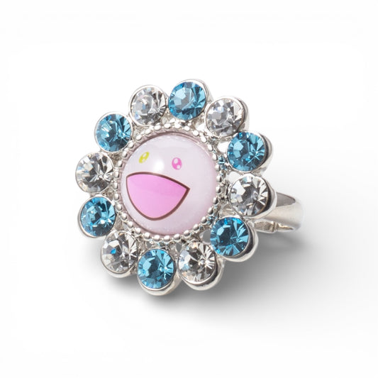 Tmkk x Liquem Murakami Flower Ring (Blue)